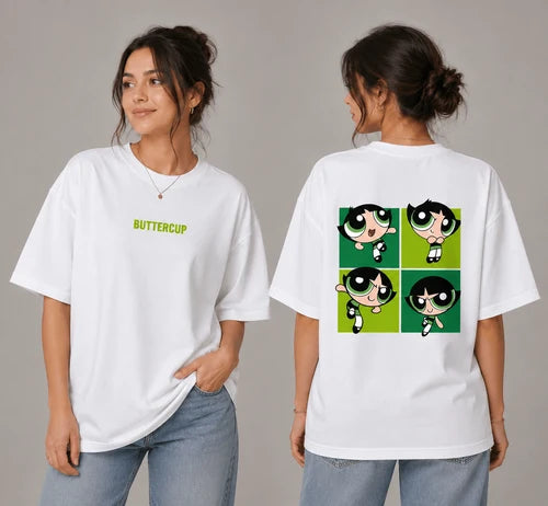 Butter Cup | 190 GSM Premium Oversized T-Shirt