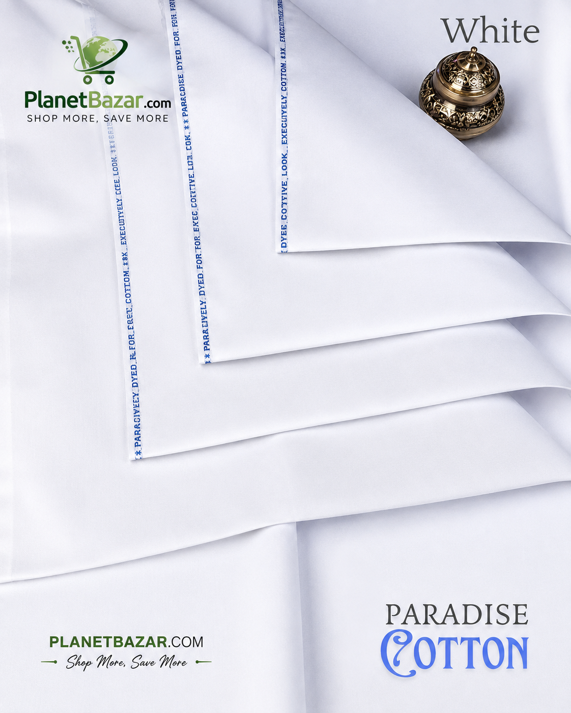 Paradise Cotton 100% Pure | Premium Cotton Fabric Online Pakistan