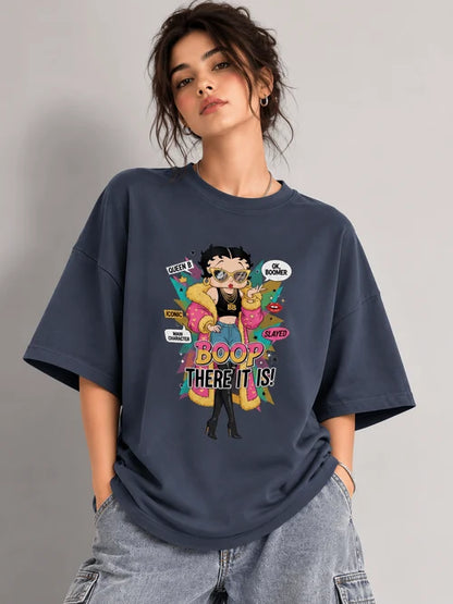 Boop There It Is | 200 GSM Premium Oversized T-Shirt