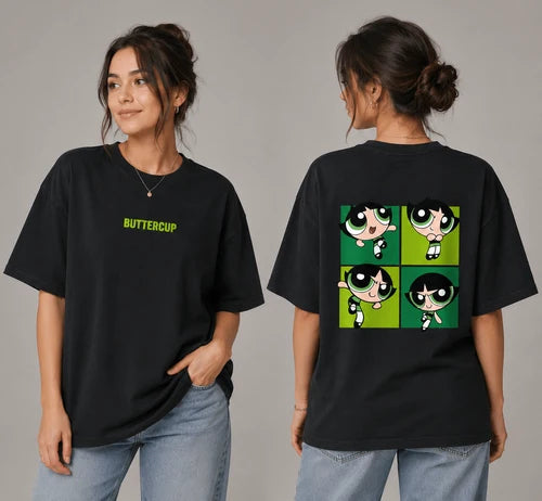Butter Cup | 190 GSM Premium Oversized T-Shirt