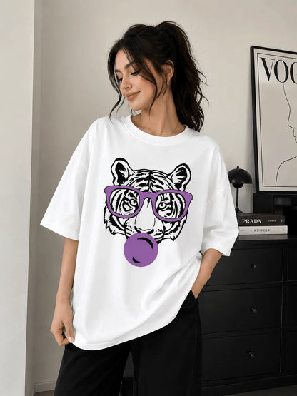 Pookie Tiger | 190 GSM Premium Oversized T-Shirt